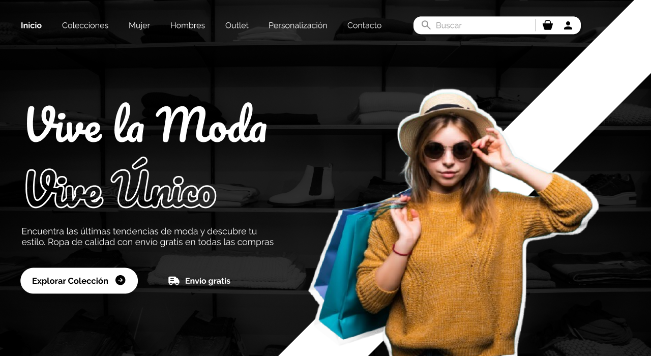 Tienda online de ropa en Ecuador con diseño web profesional